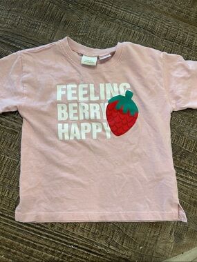 Zara 'Feeling Berry Happy'  Tee